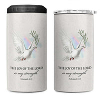 Christian Gifts 4 in 1 Can Cooler Tumbler Joy Of The Lord Is My Strength Bible Verses Inspirational Gift