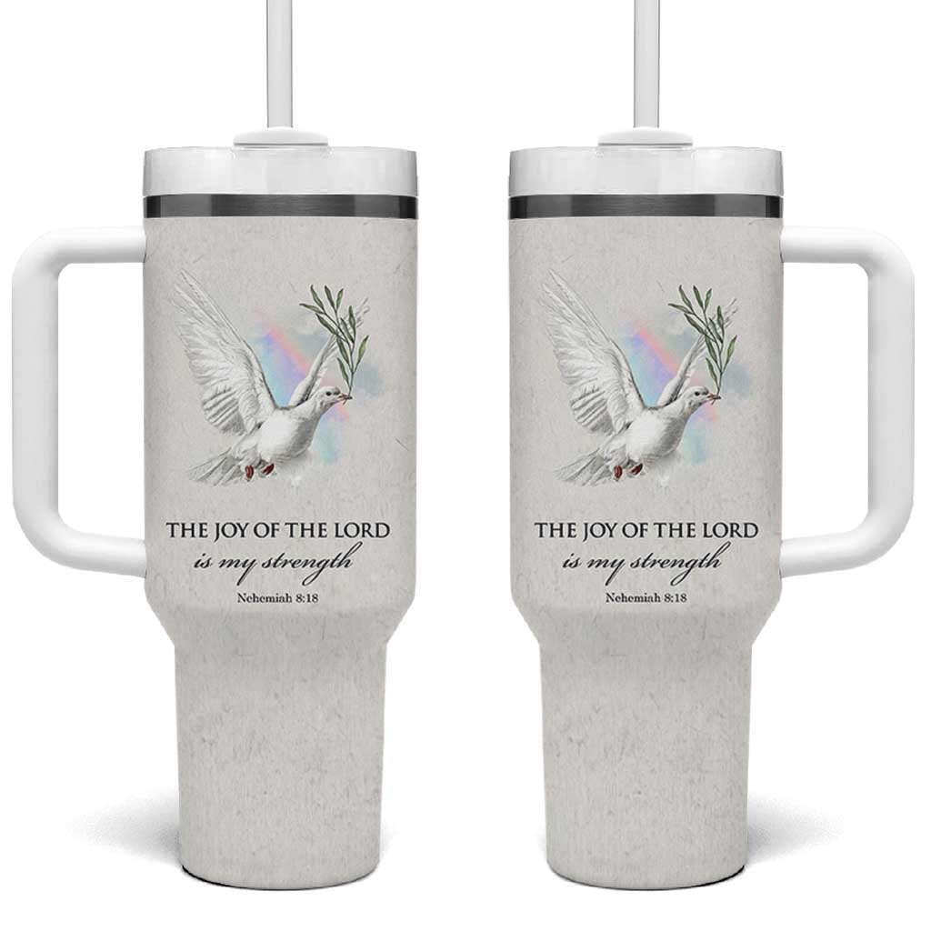 Christian Gifts Tumbler With Handle Joy Of The Lord Is My Strength Bible Verses Inspirational Gift