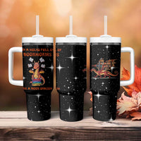 Book Lover Tumbler With Handle In A World Full Of Bookworms Be A Book Dragon