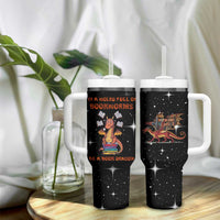 Book Lover Tumbler With Handle In A World Full Of Bookworms Be A Book Dragon