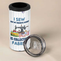 Sewing Gifts For Women 4 in 1 Can Cooler Tumbler Sewists Sewers Inspiration Gift