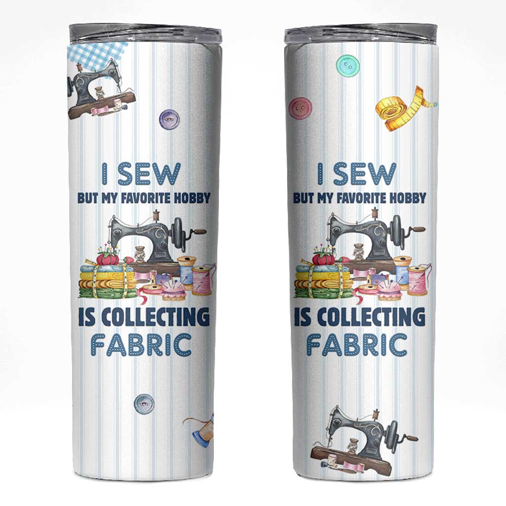 Sewing Gifts For Women Skinny Tumbler Sewists Sewers Inspiration Gift