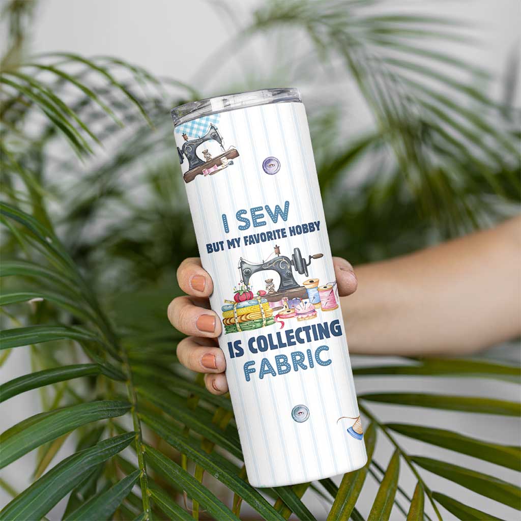 Sewing Gifts For Women Skinny Tumbler Sewists Sewers Inspiration Gift