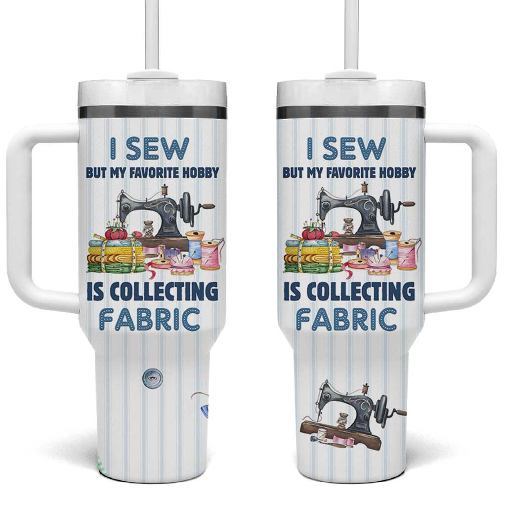 Sewing Gifts For Women Tumbler With Handle Sewists Sewers Inspiration Gift