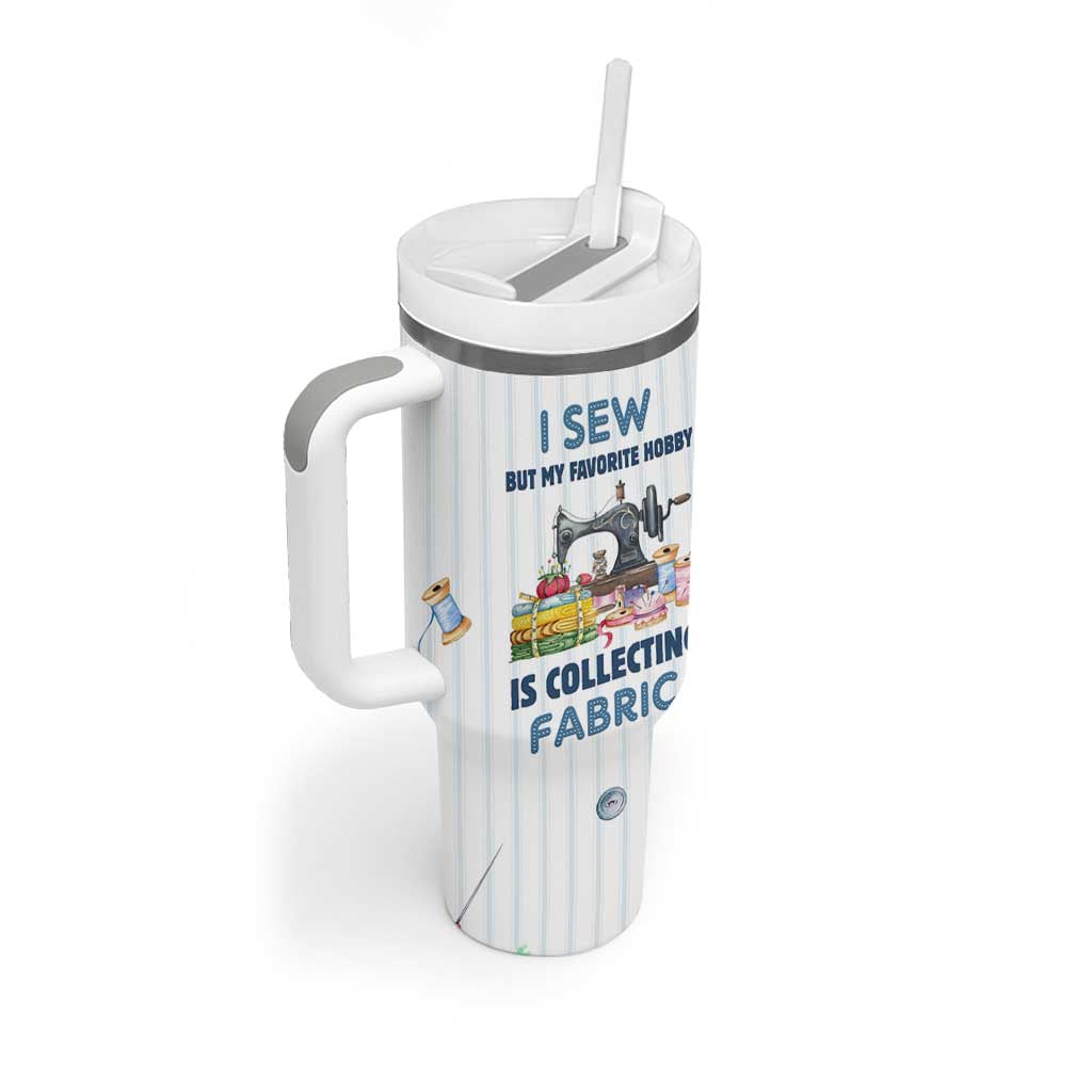 Sewing Gifts For Women Tumbler With Handle Sewists Sewers Inspiration Gift