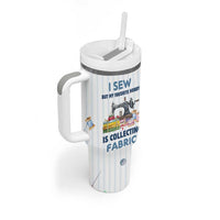 Sewing Gifts For Women Tumbler With Handle Sewists Sewers Inspiration Gift