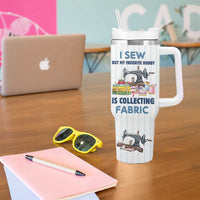 Sewing Gifts For Women Tumbler With Handle Sewists Sewers Inspiration Gift