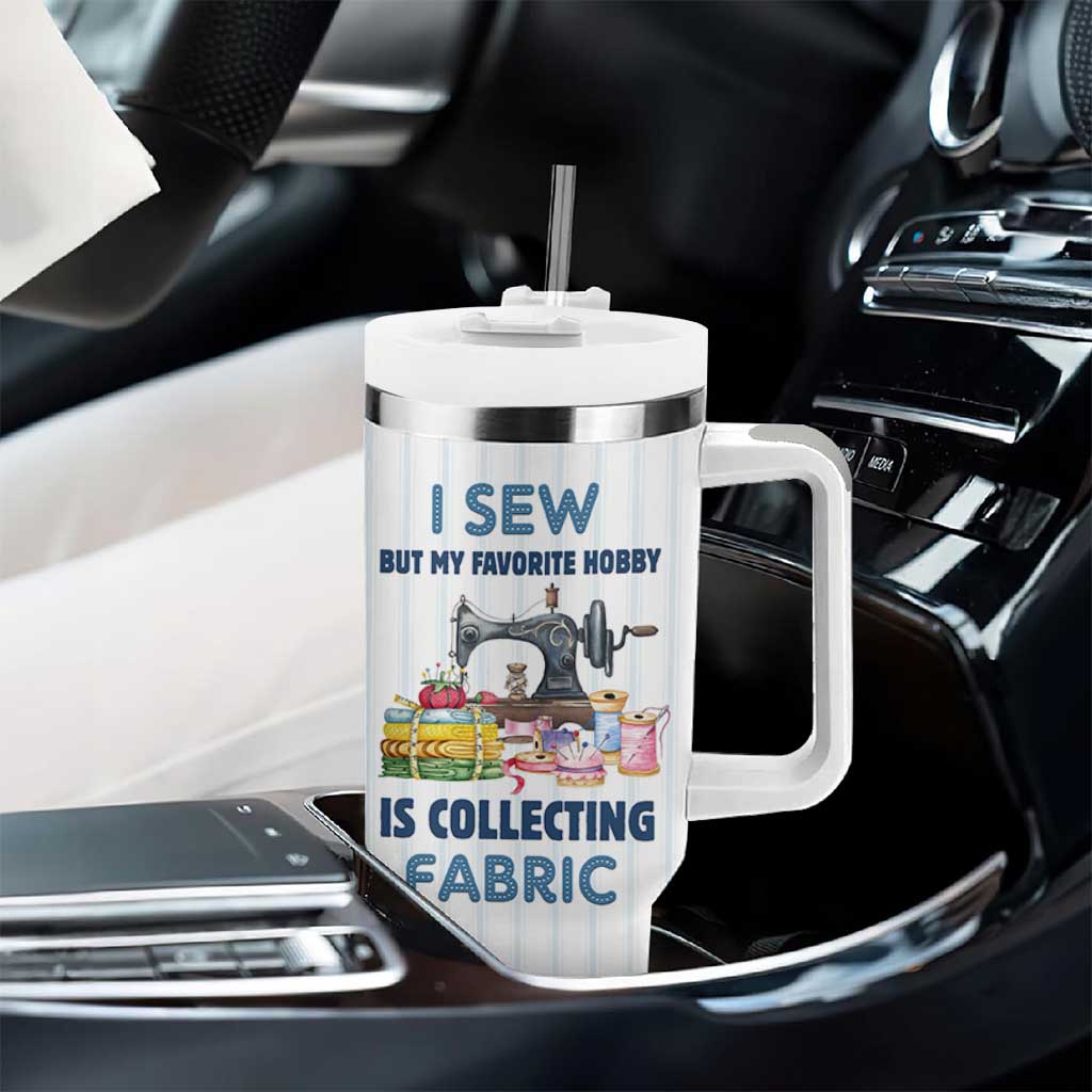 Sewing Gifts For Women Tumbler With Handle Sewists Sewers Inspiration Gift
