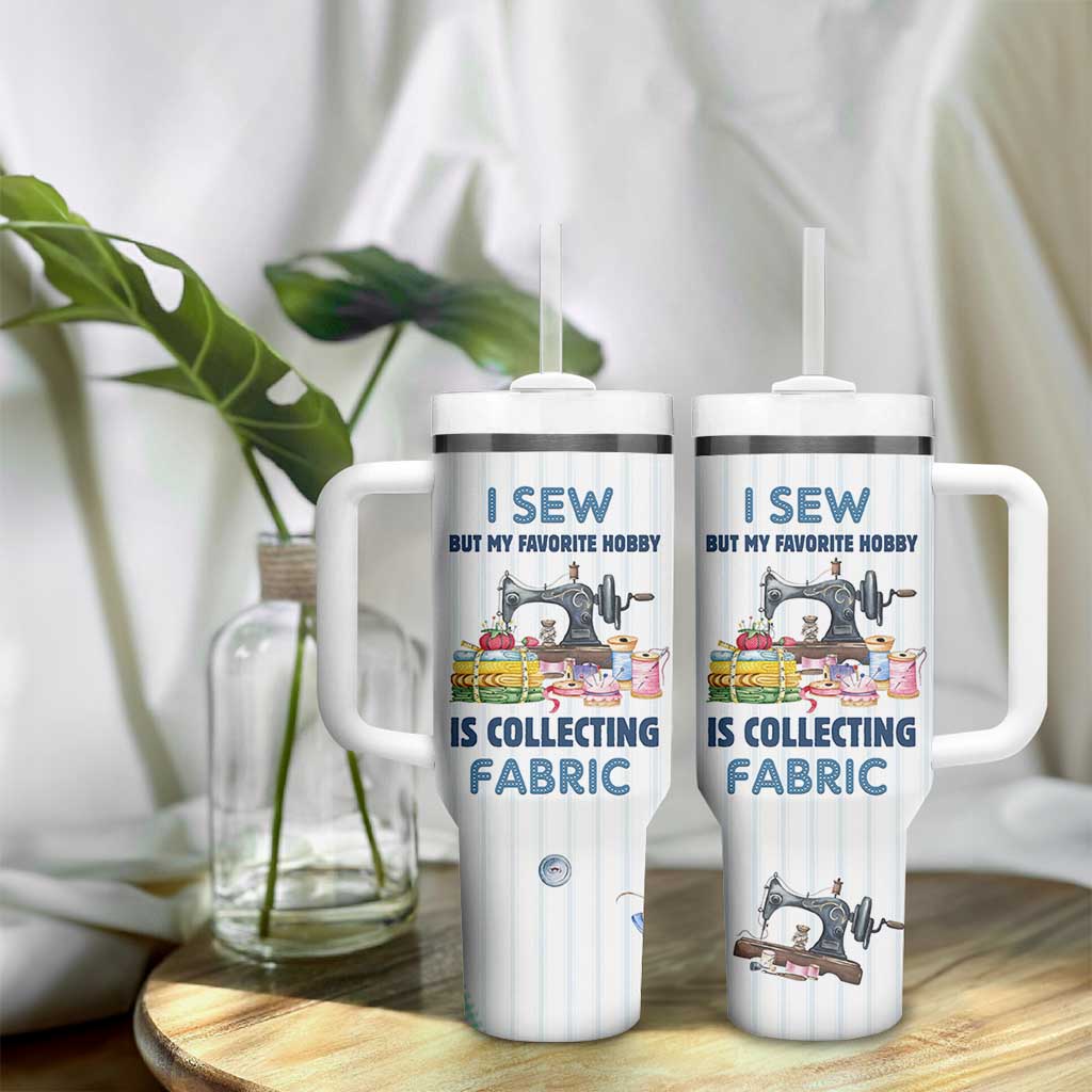 Sewing Gifts For Women Tumbler With Handle Sewists Sewers Inspiration Gift