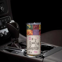 Sewing Gifts For Women Skinny Tumbler Quilt Quilting Lovers Tailors Crafters Inspiration Gift