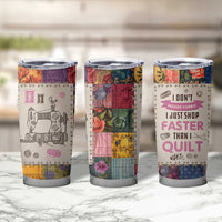 Sewing Gifts For Women Tumbler Cup Quilt Quilting Lovers Tailors Crafters Inspiration Gift