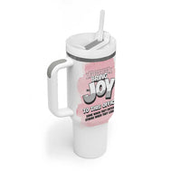 Funny Office Tumbler With Handle Everyone Brings Joy To This Office Humor