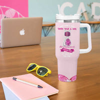 Cat Book Lovers Gifts Tumbler With Handle Cute Bookish Present Book Club Gifts
