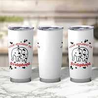 White Elephant Gift Tumbler Cup Your Argument Is Irrelephant Lawyer Gifts