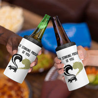 Funny Skunk Graduation 4 in 1 Can Cooler Tumbler So Stinking Proud Of You