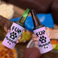Fur Mama 4 in 1 Can Cooler Tumbler Cat Dog Mom Gifts For New Puppy Fur Baby Owners