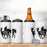 Funny Horse Racing 4 in 1 Can Cooler Tumbler Big Hats Big Bets Derby Party