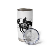 Funny Horse Racing Tumbler Cup Big Hats Big Bets Derby Party