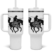 Funny Horse Racing Tumbler With Handle Big Hats Big Bets Derby Party