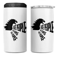 I Hate People 4 in 1 Can Cooler Tumbler Giant Monster Anti Social Introvert