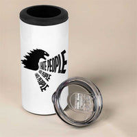 I Hate People 4 in 1 Can Cooler Tumbler Giant Monster Anti Social Introvert