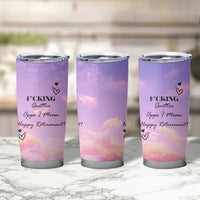 Funny Quitter Job Tumbler Cup Opps I Mean Happy Retirement - Wonder Print Shop