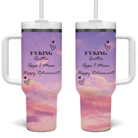 Funny Quitter Job Tumbler With Handle Opps I Mean Happy Retirement - Wonder Print Shop