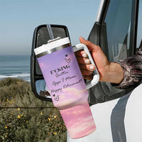 Funny Quitter Job Tumbler With Handle Opps I Mean Happy Retirement - Wonder Print Shop