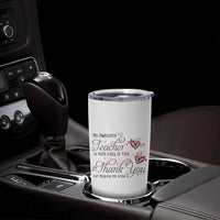 Best Teacher Appreciation Gifts Tumbler Cup Thank You For Helping Me Grow