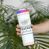 Best Teacher Appreciation Gifts Skinny Tumbler Helping Little Minds Grow Forever