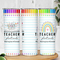 Best Teacher Appreciation Gifts Skinny Tumbler Helping Little Minds Grow Forever