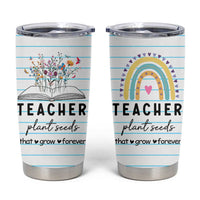 Best Teacher Appreciation Gifts Tumbler Cup Helping Little Minds Grow Forever
