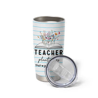 Best Teacher Appreciation Gifts Tumbler Cup Helping Little Minds Grow Forever