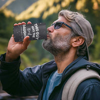 Funny Dad Gifts From Daughter 4 in 1 Can Cooler Tumbler This Guy Has The Best Step Daughter Fathers Day