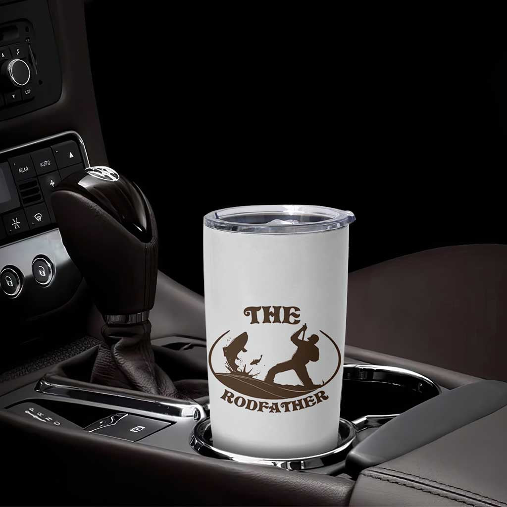 The Rod Father Tumbler Cup Rodfather Funny Dad Fishing Gifts Fathers Day