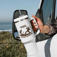 The Rod Father Tumbler With Handle Rodfather Funny Dad Fishing Gifts Fathers Day