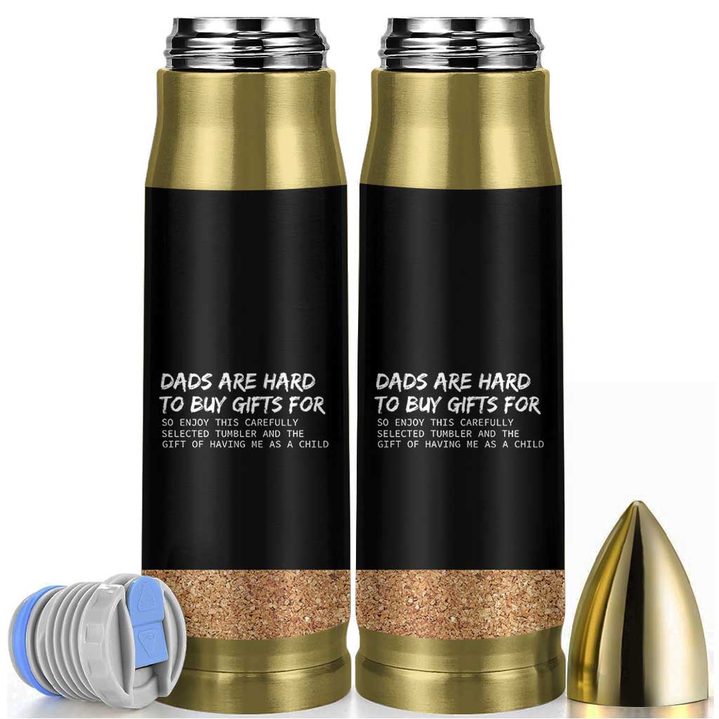 Funny Father's Day Gift For Dad Bullet Tumbler Christmas Birthday Gifts From Daughter Son