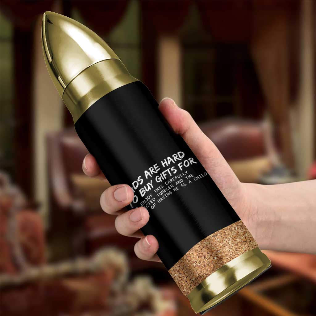Funny Father's Day Gift For Dad Bullet Tumbler Christmas Birthday Gifts From Daughter Son