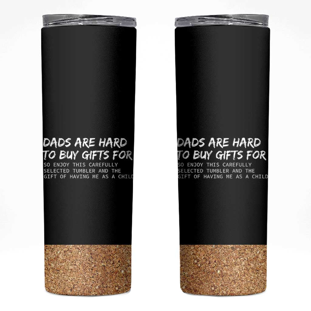 Funny Father's Day Gift For Dad Skinny Tumbler Christmas Birthday Gifts From Daughter Son