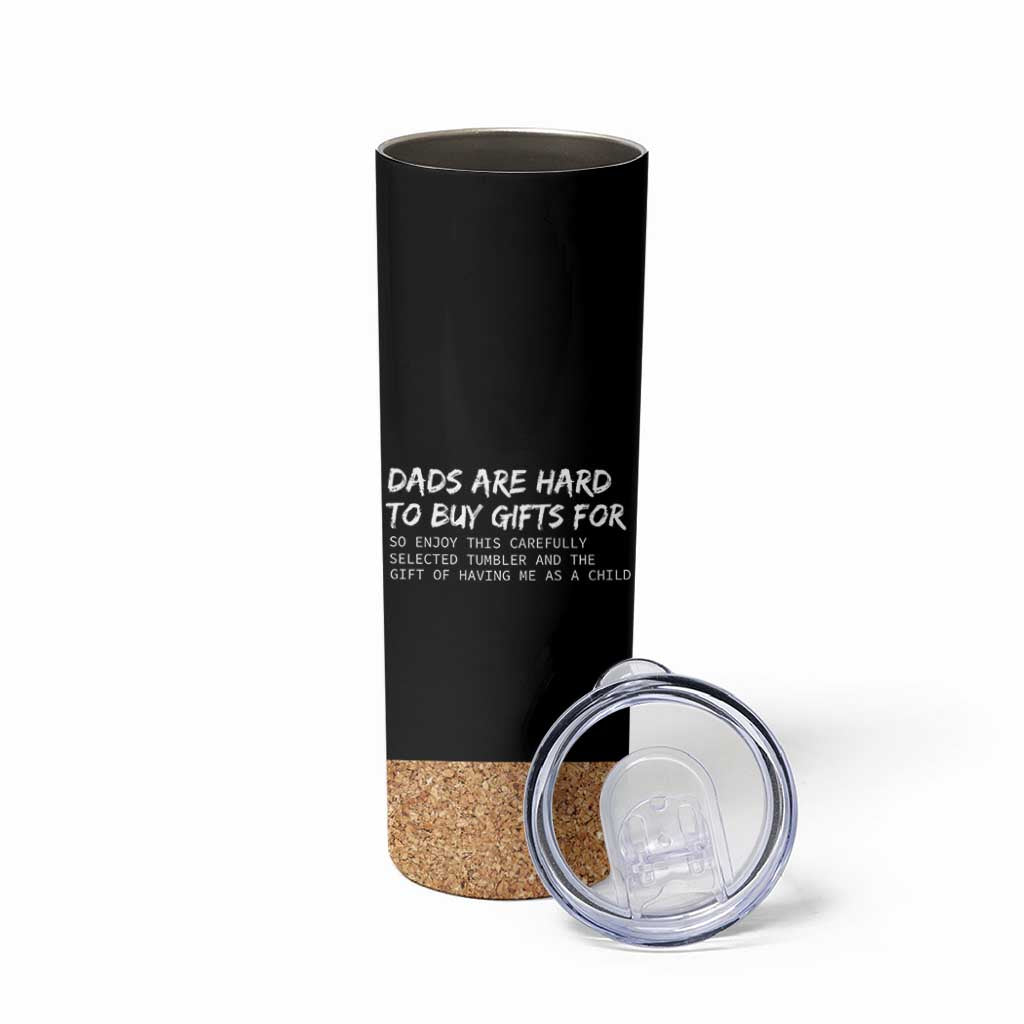 Funny Father's Day Gift For Dad Skinny Tumbler Christmas Birthday Gifts From Daughter Son
