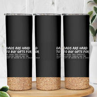 Funny Father's Day Gift For Dad Skinny Tumbler Christmas Birthday Gifts From Daughter Son
