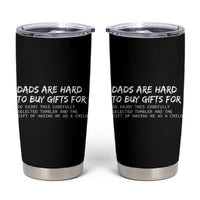 Funny Father's Day Gift For Dad Tumbler Cup Christmas Birthday Gifts From Daughter Son
