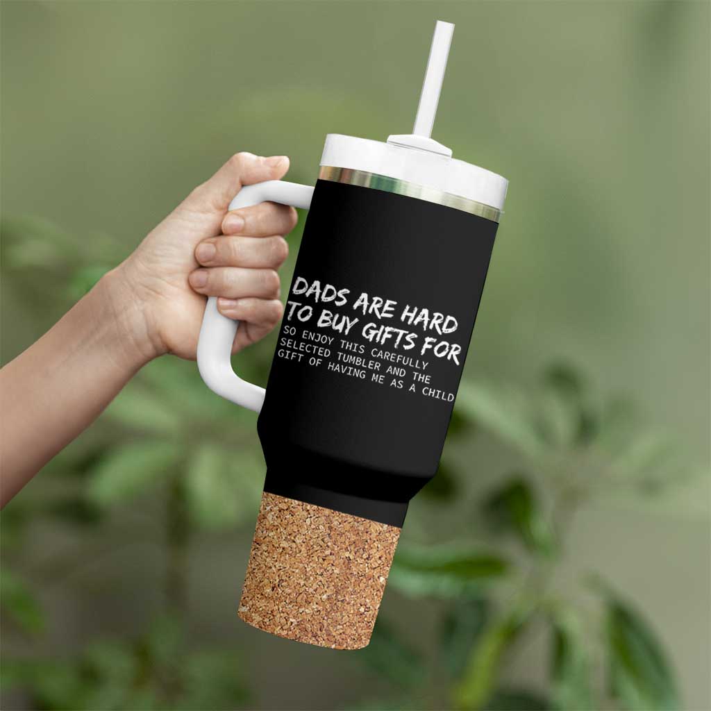 Funny Father's Day Gift For Dad Tumbler With Handle Christmas Birthday Gifts From Daughter Son
