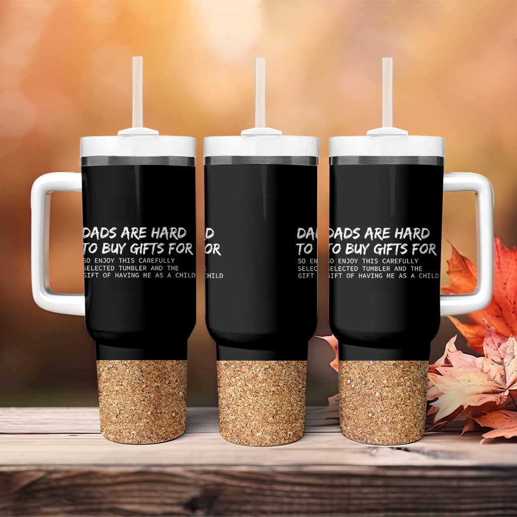 Funny Father's Day Gift For Dad Tumbler With Handle Christmas Birthday Gifts From Daughter Son