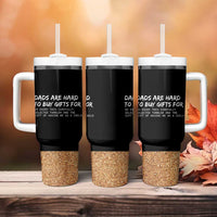 Funny Father's Day Gift For Dad Tumbler With Handle Christmas Birthday Gifts From Daughter Son
