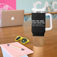 Funny Father's Day Gift For Dad Tumbler With Handle Christmas Birthday Gifts From Daughter Son