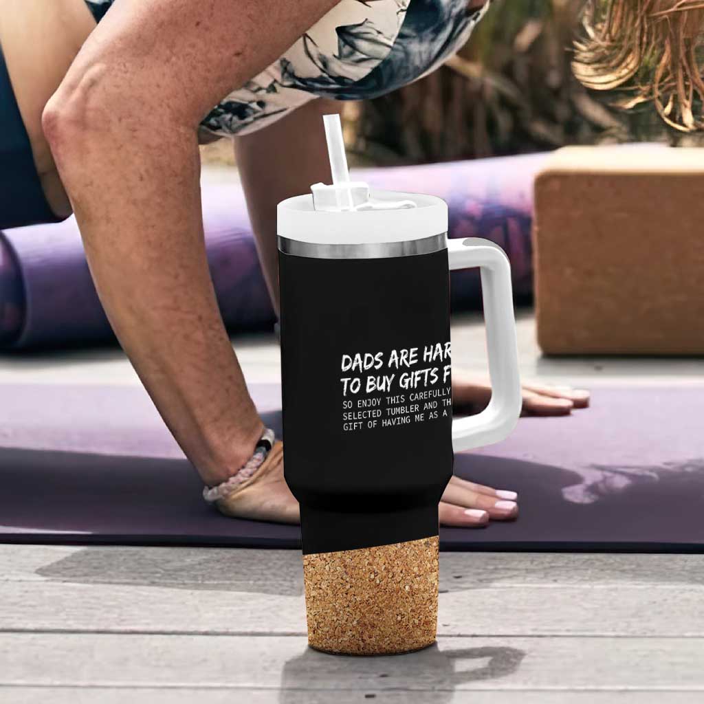 Funny Father's Day Gift For Dad Tumbler With Handle Christmas Birthday Gifts From Daughter Son