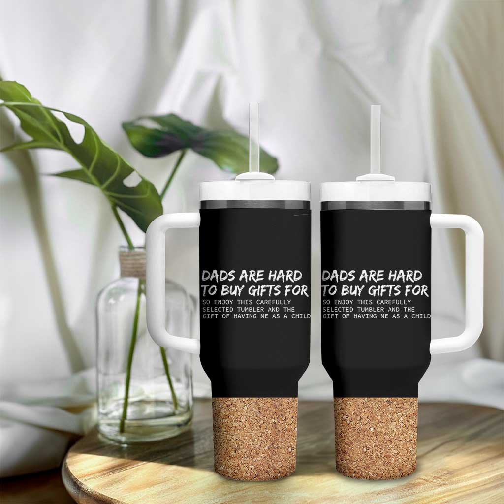 Funny Father's Day Gift For Dad Tumbler With Handle Christmas Birthday Gifts From Daughter Son
