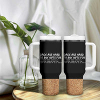 Funny Father's Day Gift For Dad Tumbler With Handle Christmas Birthday Gifts From Daughter Son