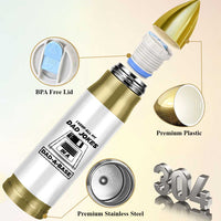 Funny Dad Joke Bullet Tumbler Dad-a-Base Father's Day Gift For Dad